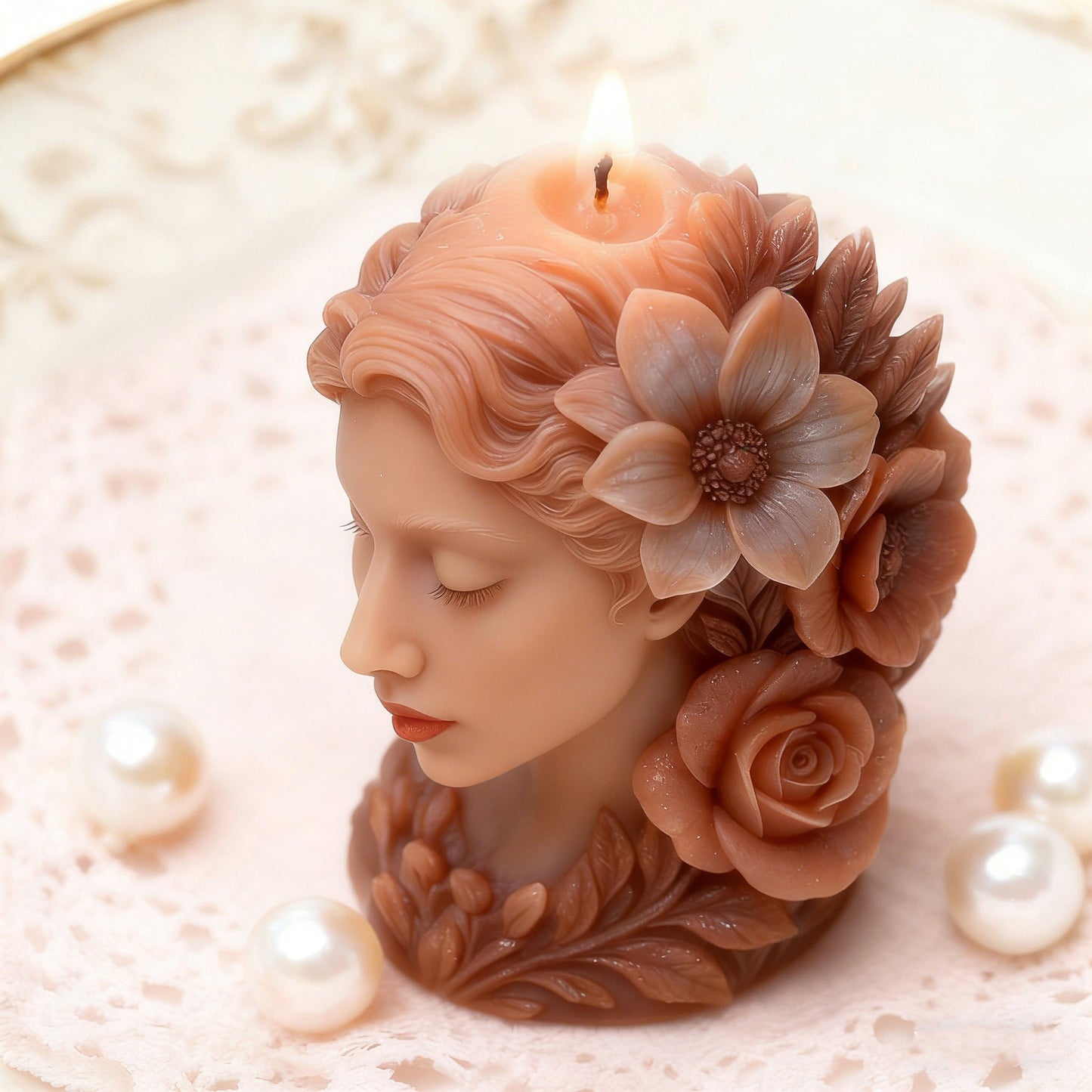 Sculptural Scented Candle Silicone Mold