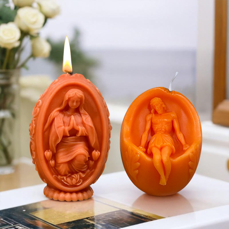 Egg Scented Candle Silicone Mold