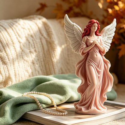 Dreamy Winged Goddess Silicone Scented Candle Mold