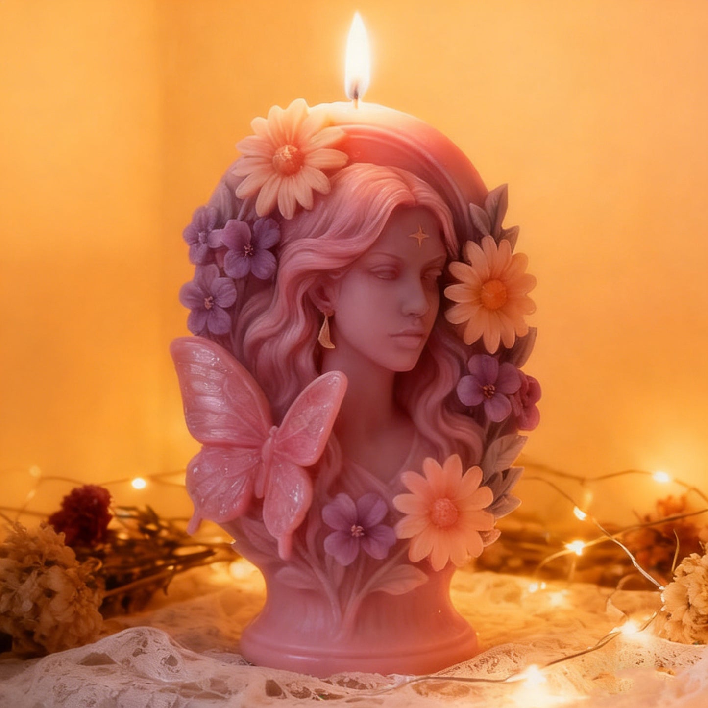 Butterfly Scented Candle Silicone Mold