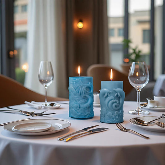 3D Marine Life Series Scented Candle Silicone Mold