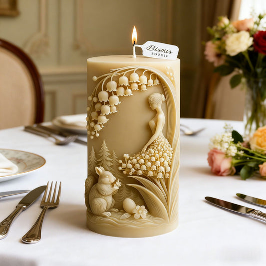 Pillar Scented Candle Silicone Mold