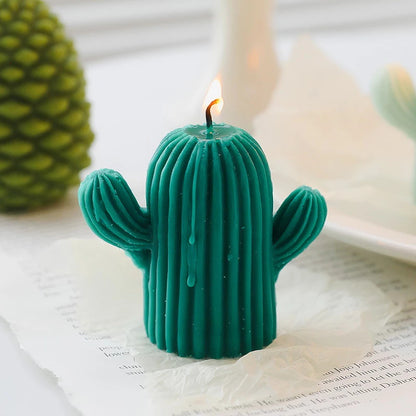 3D Succulent Cactus Aroma Silicone Mold