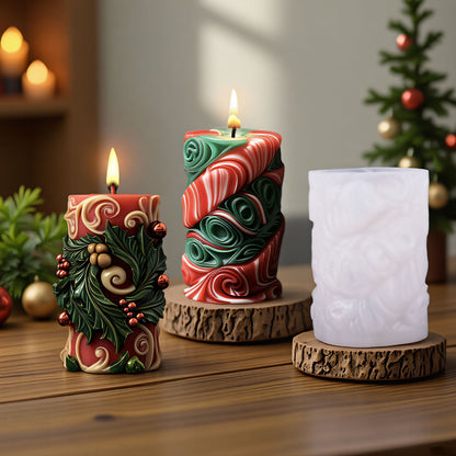 Christmas Series Scented Candle Silicone Mold