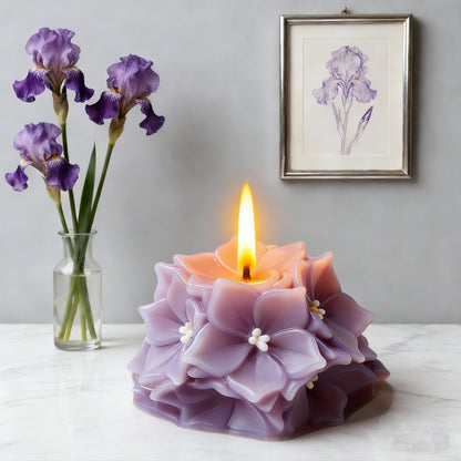 Flower Ball Scented Candle Silicone Mold