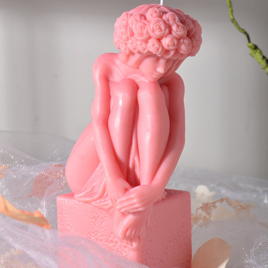 3D Figure Silicone Candle Mold