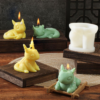 Dragon Silicone Candle Mold