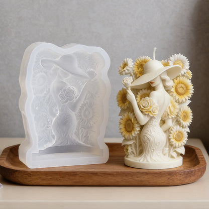3D Figure Silicone Candle Mold