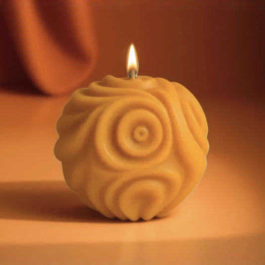 Spiral Ball Scented Candle Silicone Mold