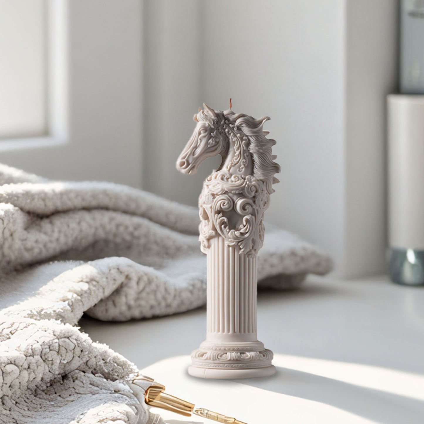 Galloping Horse Totem Scented Candle Silicone Mold