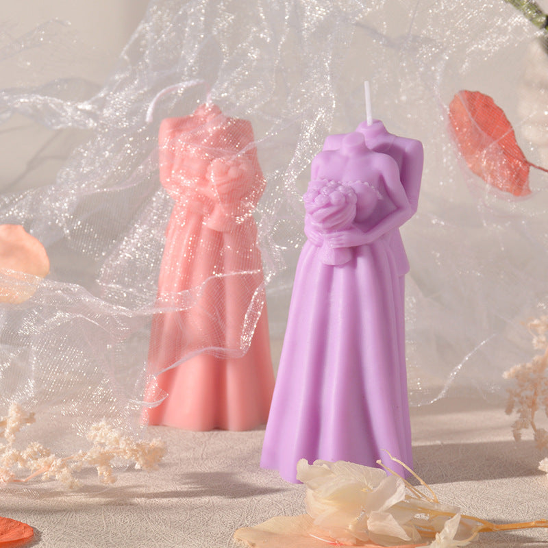 3D Figure Silicone Candle Mold