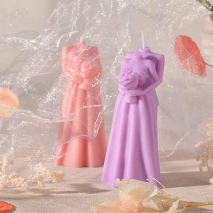 3D Figure Silicone Candle Mold