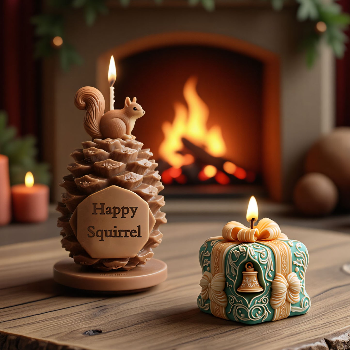 Christmas Series Silicone Candle Molds