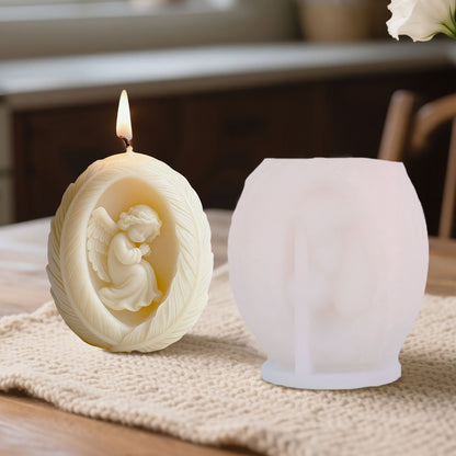 3D Castle Silicone Scented Candle Mold