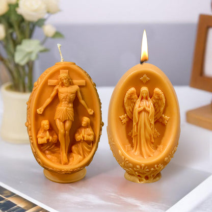 Egg Scented Candle Silicone Mold