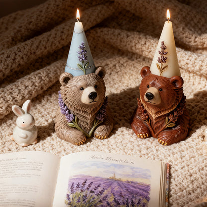 Bear Cone Scented Candle Silicone Mold