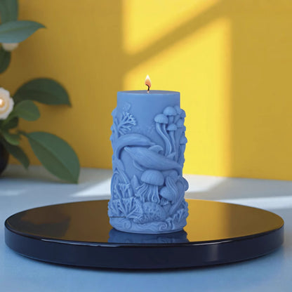 Marine Life Scented Candle Silicone Mold