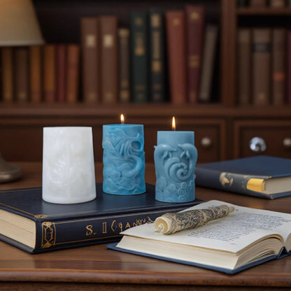 3D Marine Life Series Scented Candle Silicone Mold
