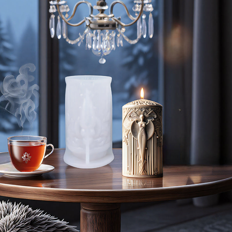 Goddess Statue Silicone Scented Candle Mold