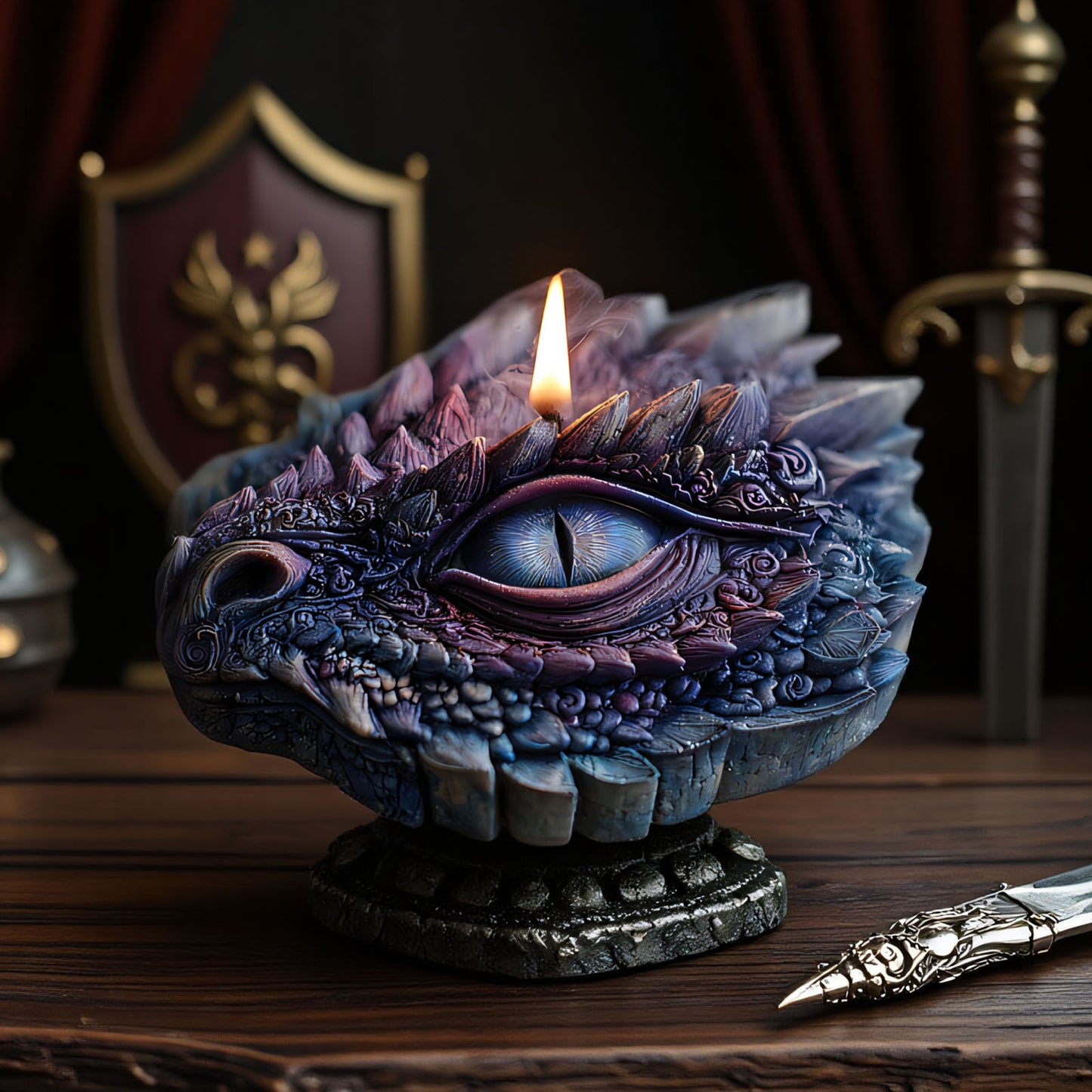 Dragon Eye Scented Candle Silicone Mold