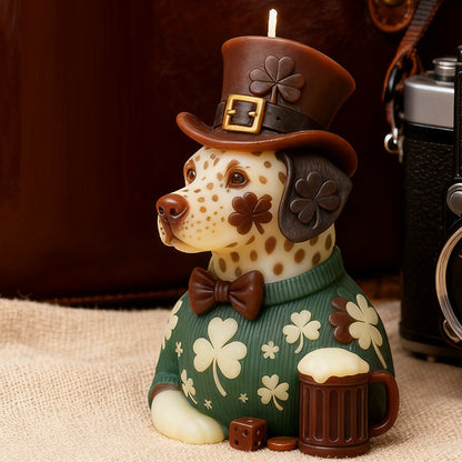 Dalmatian Dog Candle Silicone Mold