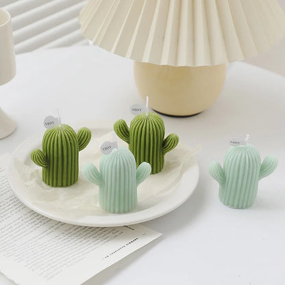 3D Succulent Cactus Aroma Silicone Mold