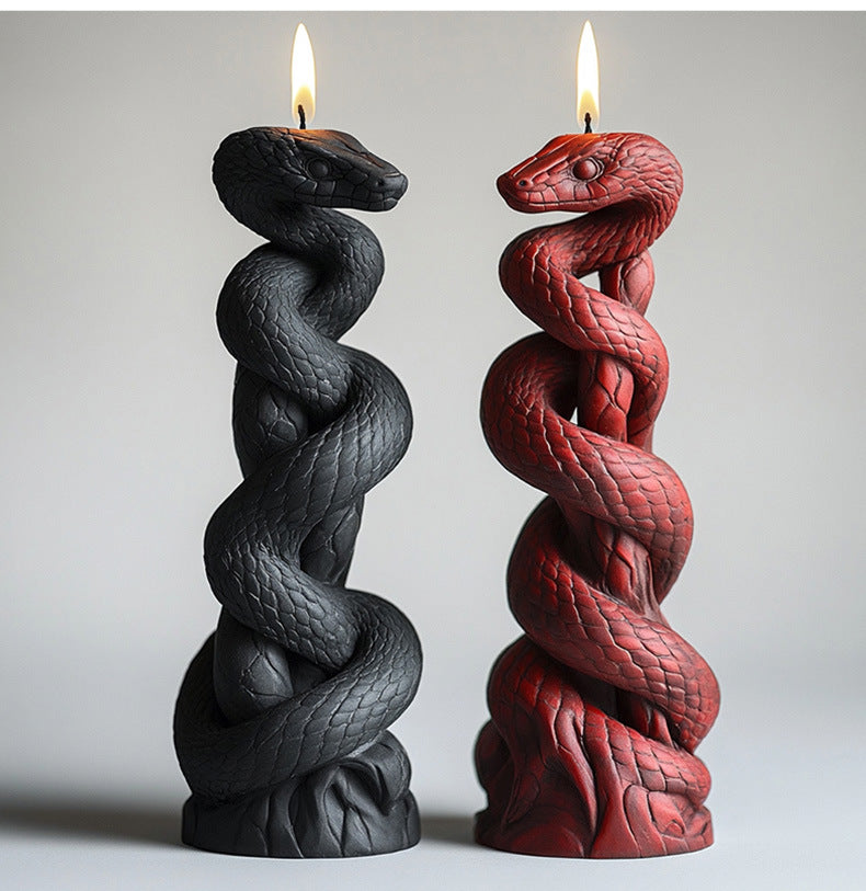 Halloween Snake Scented Candle Silicone Mold