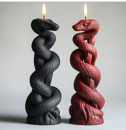 Halloween Snake Scented Candle Silicone Mold