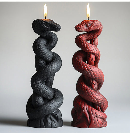 Halloween Snake Scented Candle Silicone Mold