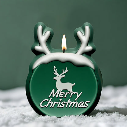 Christmas Reindeer Scented Candle Silicone Mold
