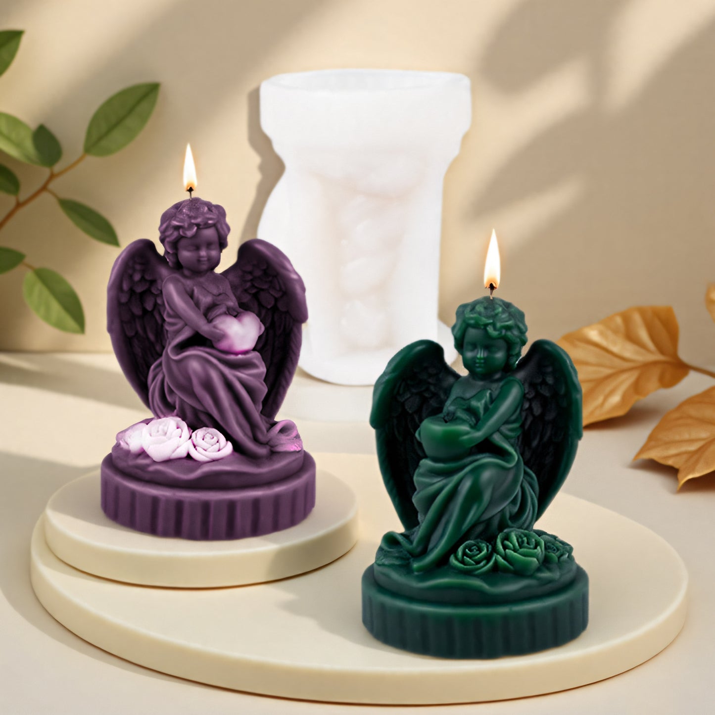 Angel Candle Silicone Mold