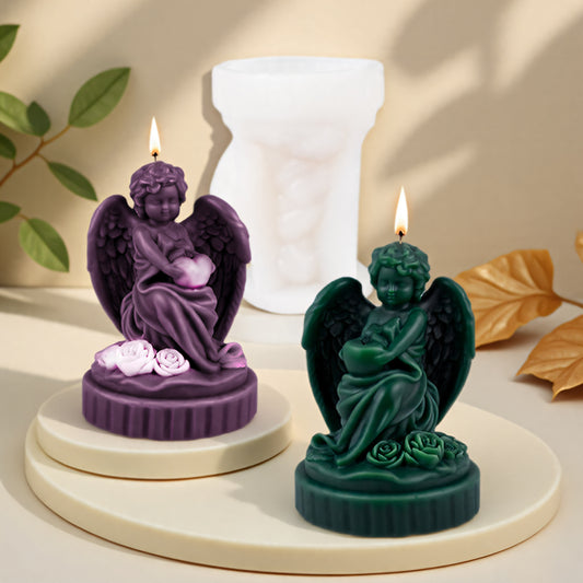 Angel Candle Silicone Mold