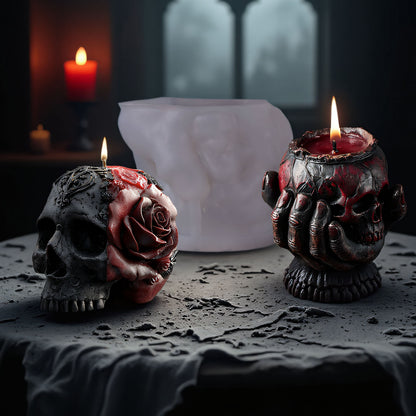 Skeleton Hand Series Scented Candle Silicone Mold