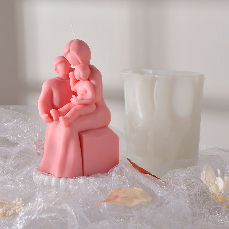 3D Figure Silicone Candle Mold