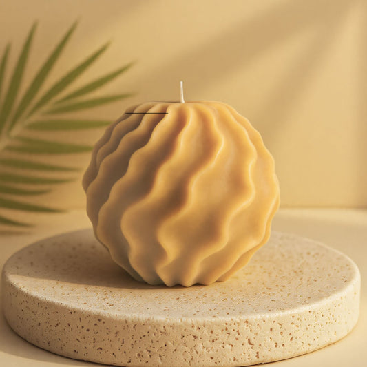 Spiral Ball Scented Candle Silicone Mold