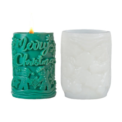 Christmas Silicone Scented Candle Mold