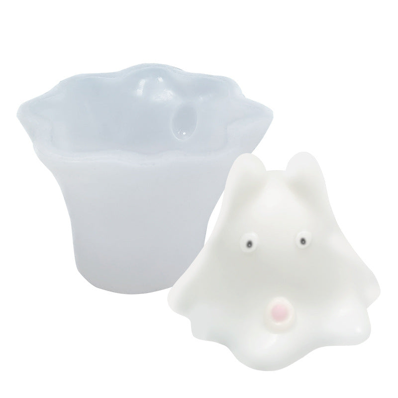 3D Animal Shaped Silicone Mold for Jelly Candles and Aromatherapy