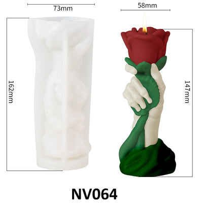 Skull Chalice Scented Candle Silicone Mold