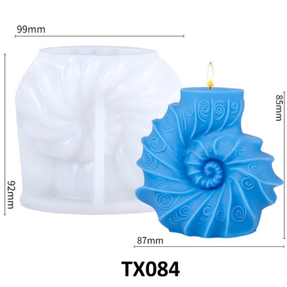 Conch Shell Scented Candle Silicone Mold