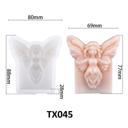 3D Butterfly Pixie Aroma Silicone Mold