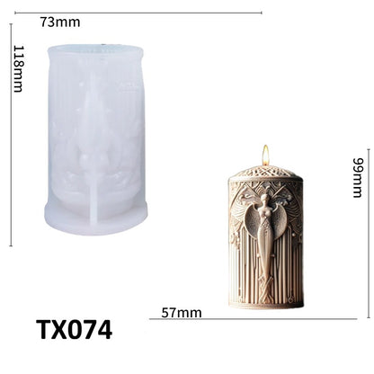 Goddess Statue Silicone Scented Candle Mold