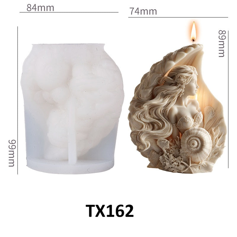 Handmade Incense & 3D Candle Mold