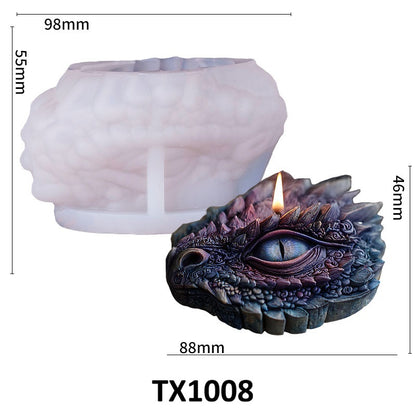 Dragon Eye Scented Candle Silicone Mold