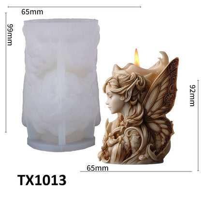 Fairy Butterfly Wings Silicone Candle Mold