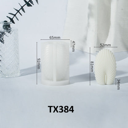 3D Seashell Silicone Scented Candle Mold