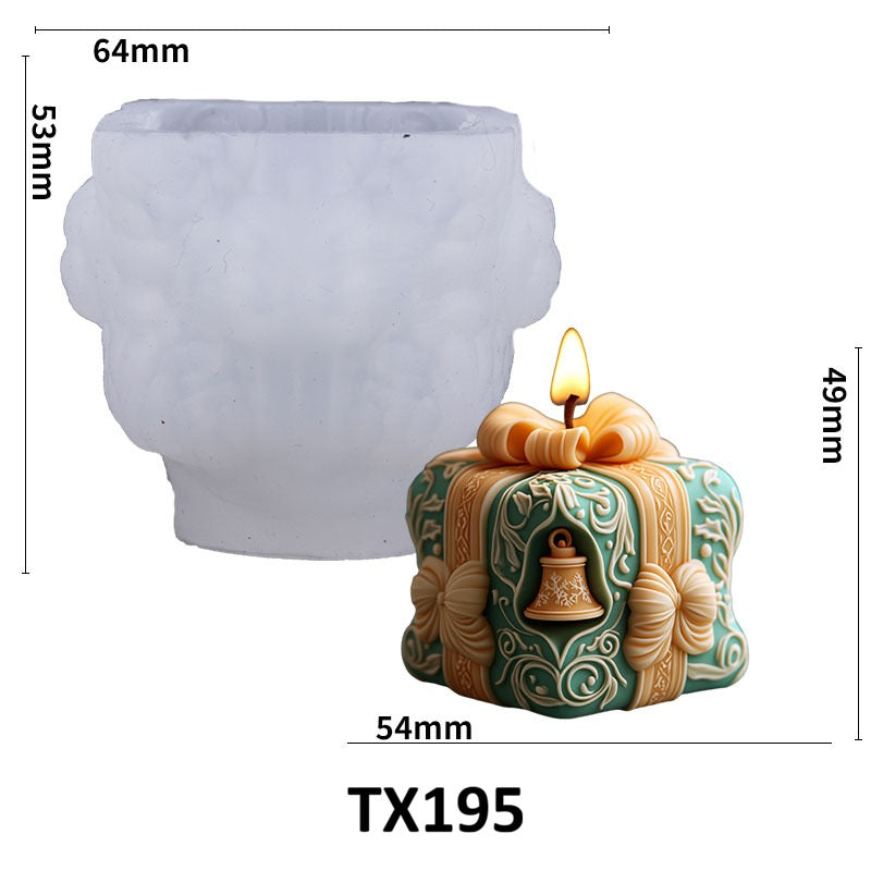 Christmas Series Silicone Candle Molds