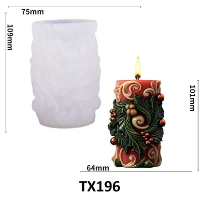 Christmas Series Scented Candle Silicone Mold