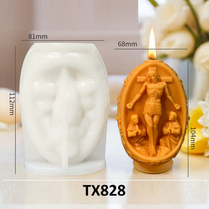 Egg Scented Candle Silicone Mold