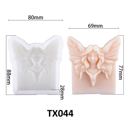 3D Butterfly Pixie Aroma Silicone Mold