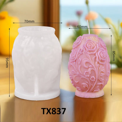 Tulip Flower Scented Candle Silicone Mold